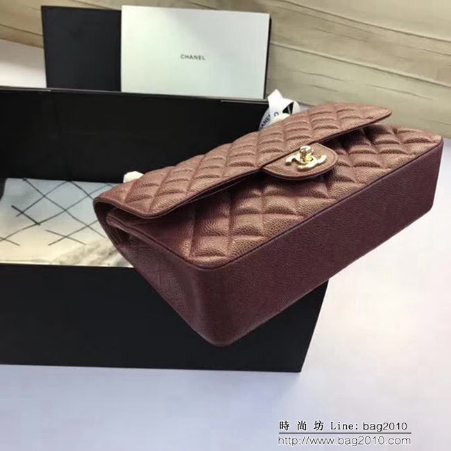 香奈兒CHANEL 升級版A1112全新經典小羊皮金銀鏈條單肩斜挎包 DSC1750